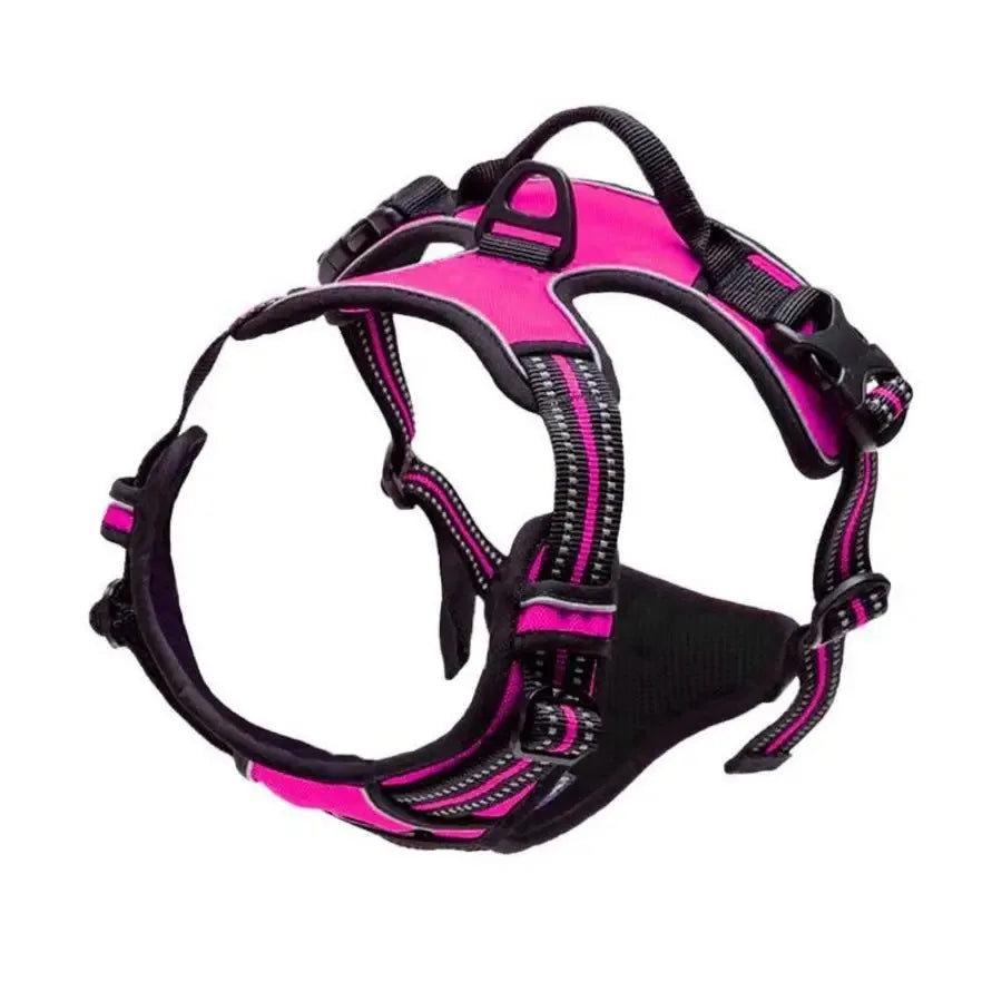 Dog Harness Vest Set with Matching Collar & Leash | Complete Walking Set for Small & Medium Dogs