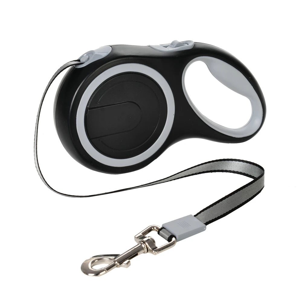 Retractable Pet Leash for Dogs & Cats | Durable Extendable Nylon Leash for All Sizes