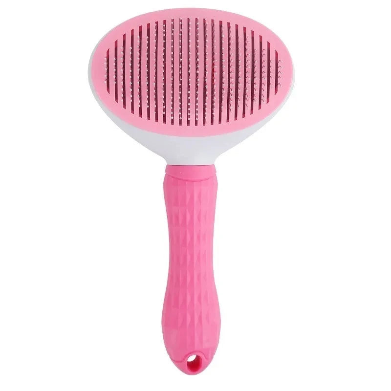 Self-Cleaning Pet Hair Remover Brush | One-Click Fur Release for Dogs & Cats