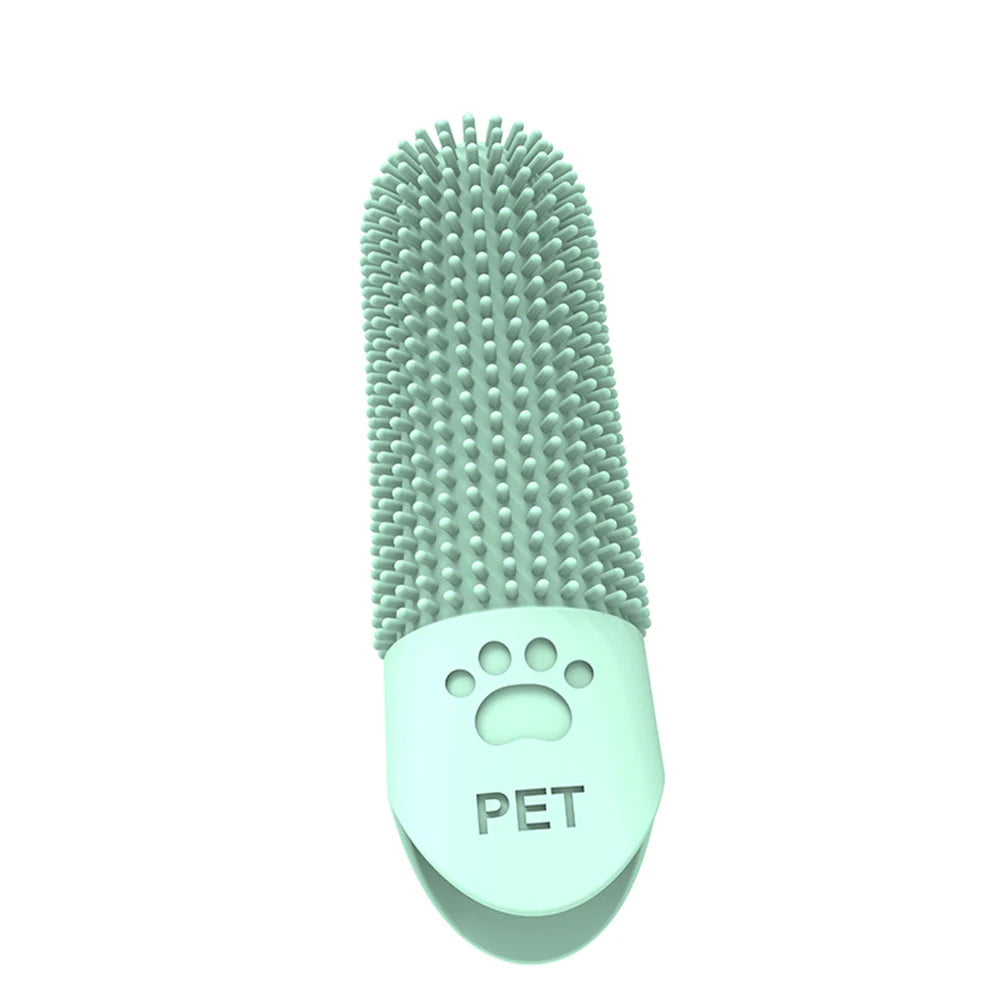Silicone Finger Pet Toothbrush | Gentle Dental Cleaning Tool for Dogs & Cats