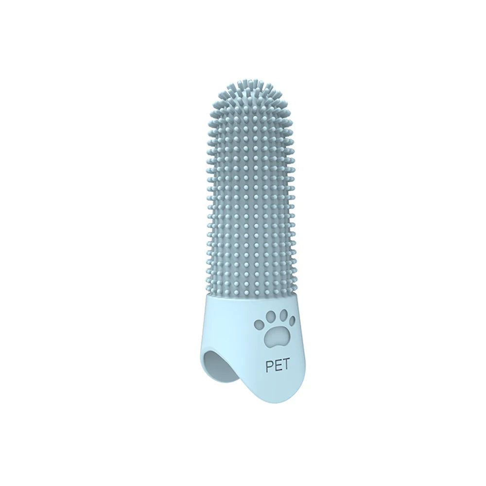 Silicone Finger Pet Toothbrush | Gentle Dental Cleaning Tool for Dogs & Cats