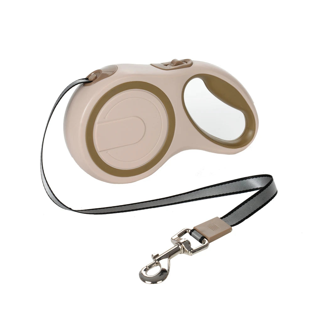 Retractable Pet Leash for Dogs & Cats | Durable Extendable Nylon Leash for All Sizes