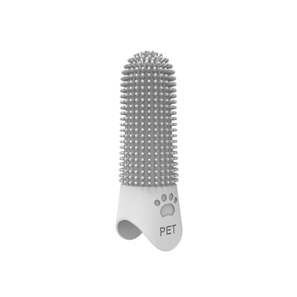 Silicone Finger Pet Toothbrush | Gentle Dental Cleaning Tool for Dogs & Cats