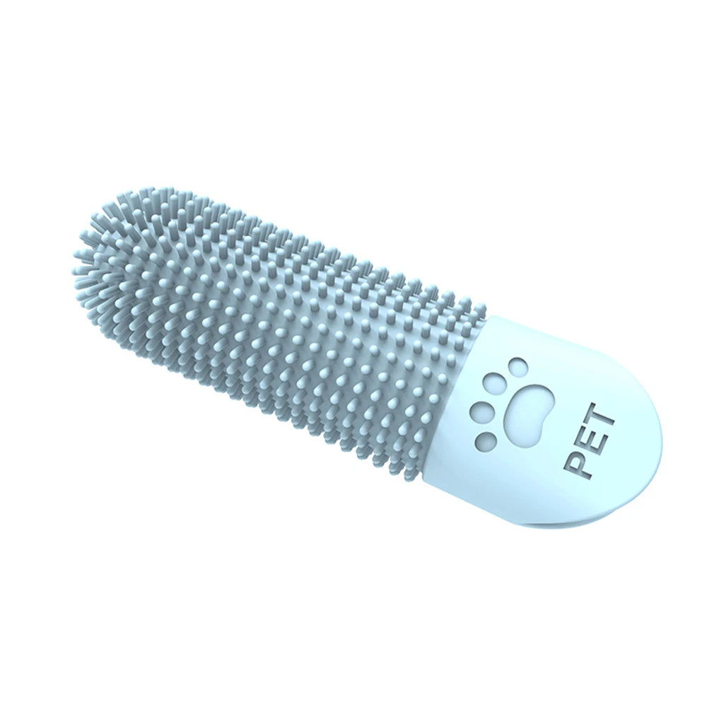 Silicone Finger Pet Toothbrush | Gentle Dental Cleaning Tool for Dogs & Cats