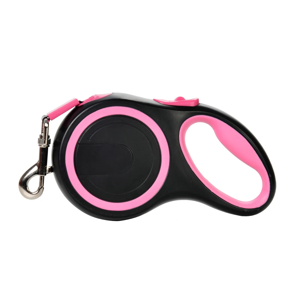 Retractable Pet Leash for Dogs & Cats | Durable Extendable Nylon Leash for All Sizes
