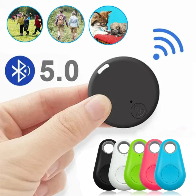 Mini Bluetooth Anti-Lost Tracker | Smart Locator for Pets, Keys & Bags