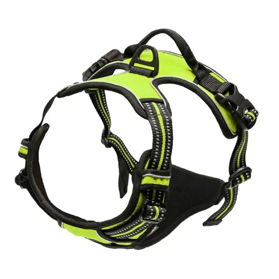 Dog Harness Vest Set with Matching Collar & Leash | Complete Walking Set for Small & Medium Dogs