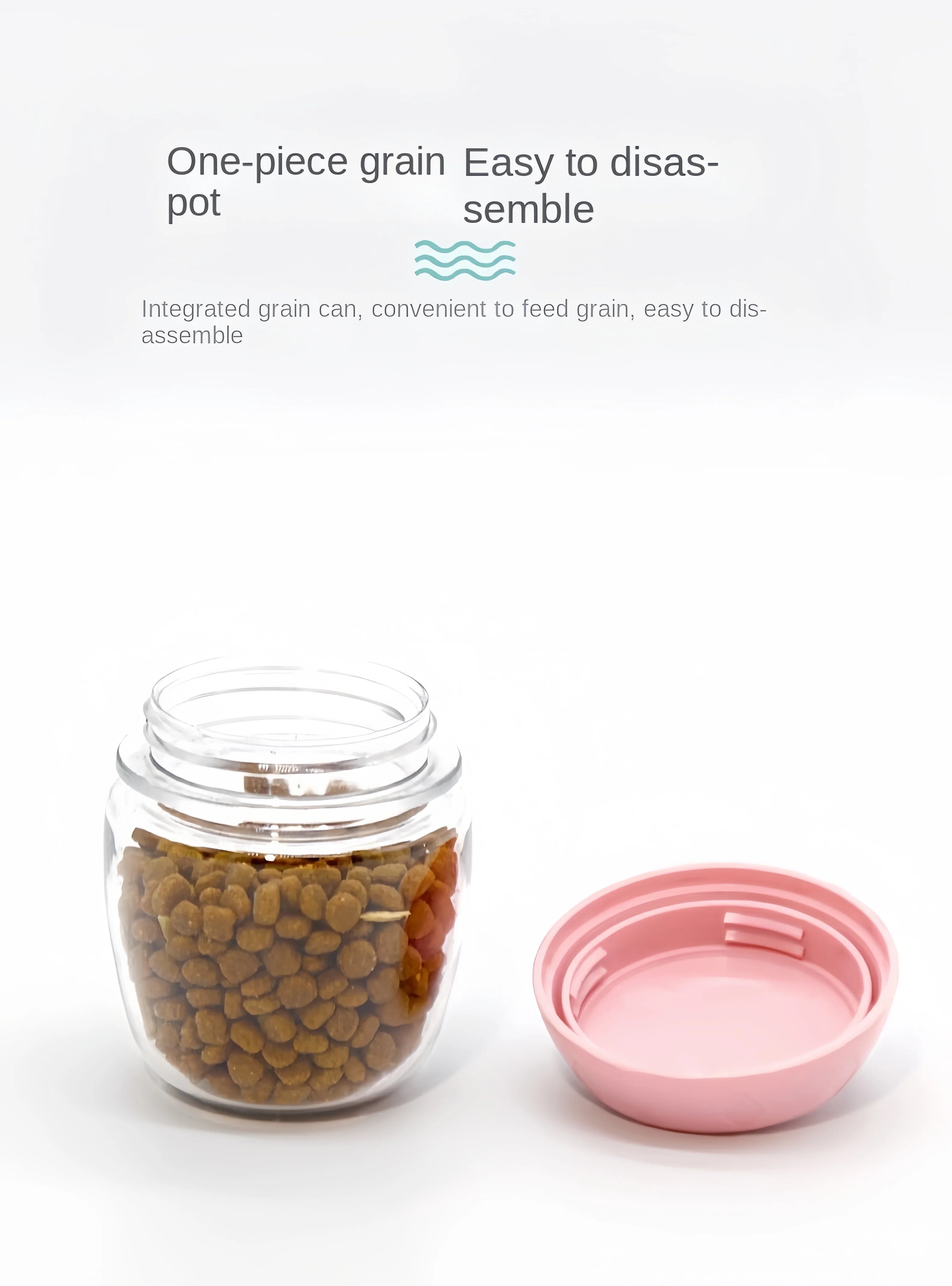 Portable Pet Water & Food Bottle for Travel | 2-in-1 Leak-Proof Dispenser for Dogs & Cats