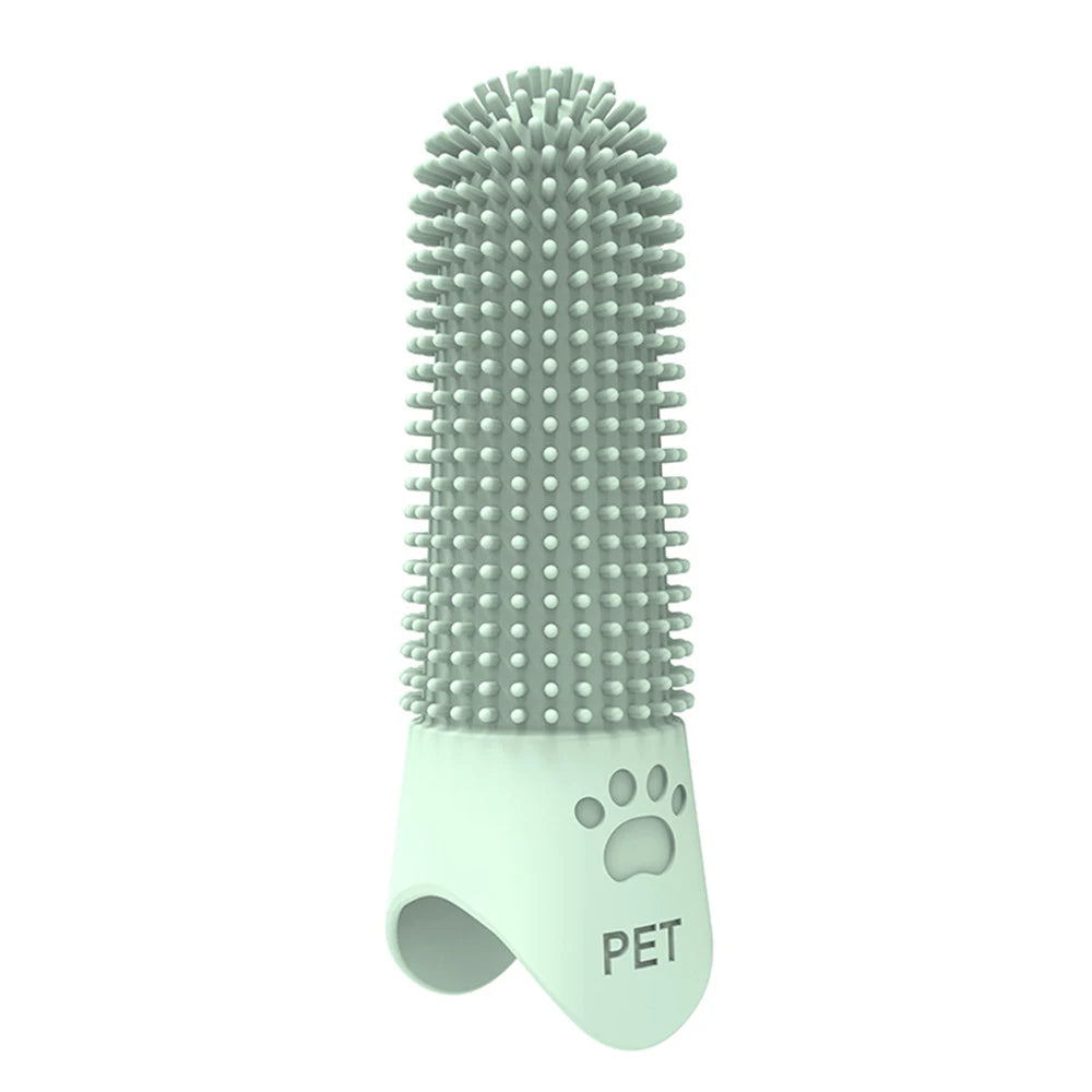 Silicone Finger Pet Toothbrush | Gentle Dental Cleaning Tool for Dogs & Cats