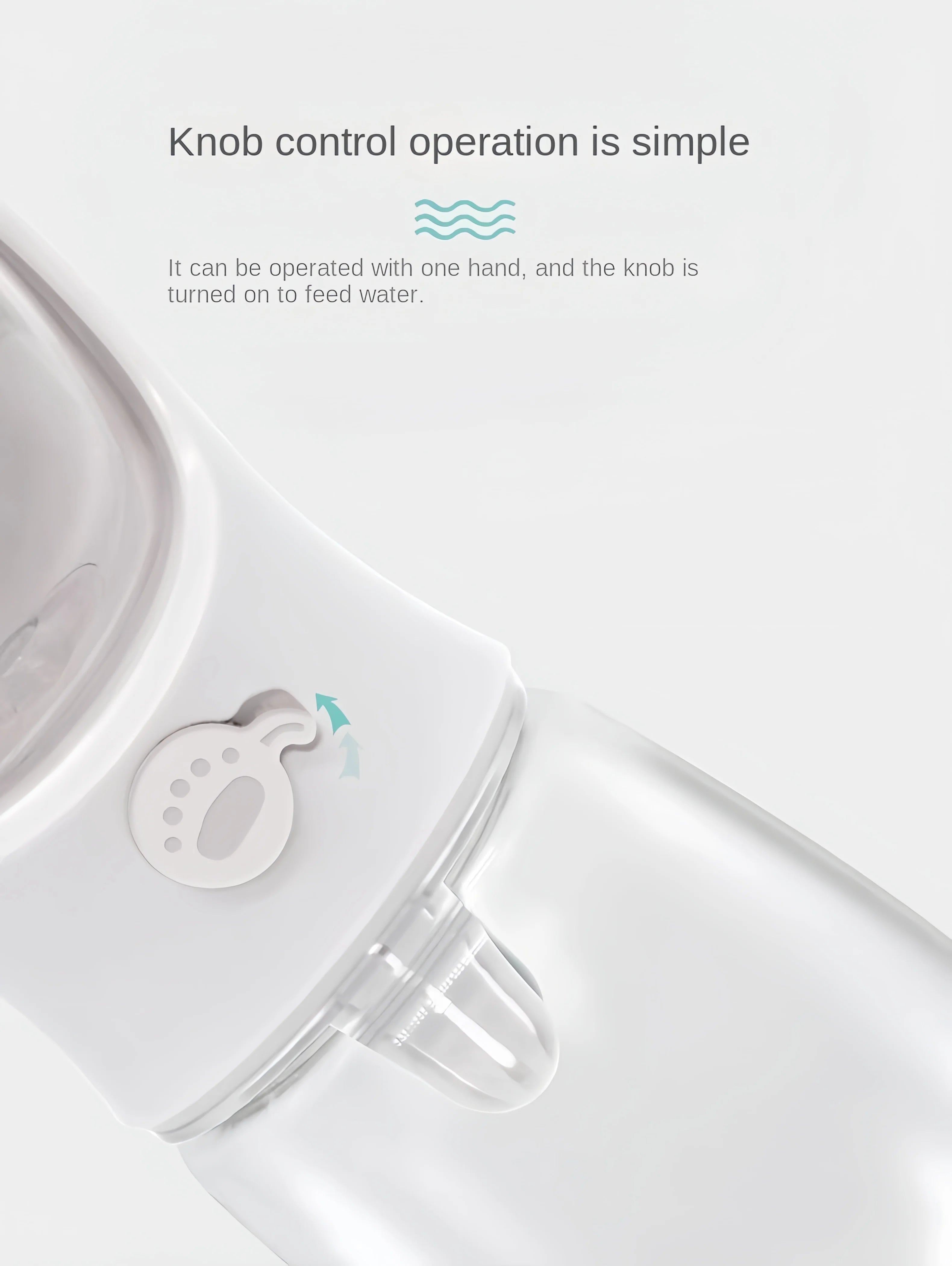 Portable Pet Water & Food Bottle for Travel | 2-in-1 Leak-Proof Dispenser for Dogs & Cats