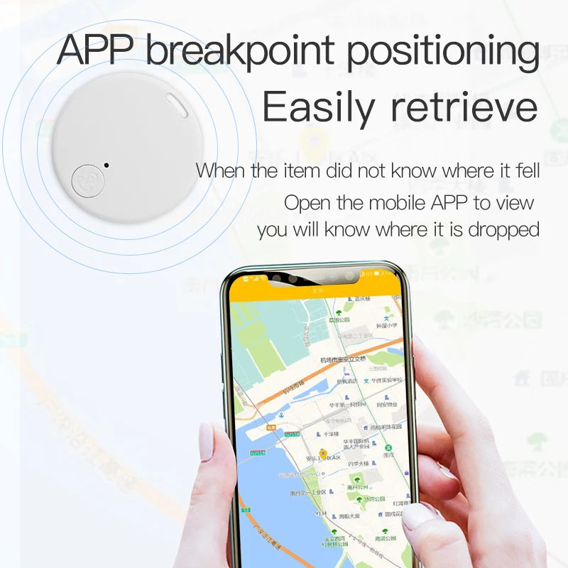 Mini Bluetooth Anti-Lost Tracker | Smart Locator for Pets, Keys & Bags