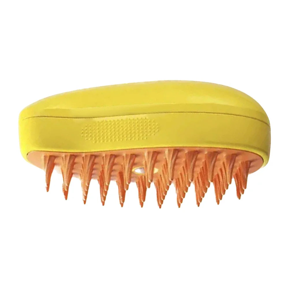 3-in-1 Electric Steam Pet Grooming Brush | Brush, Clean & Massage for Dogs & Cats