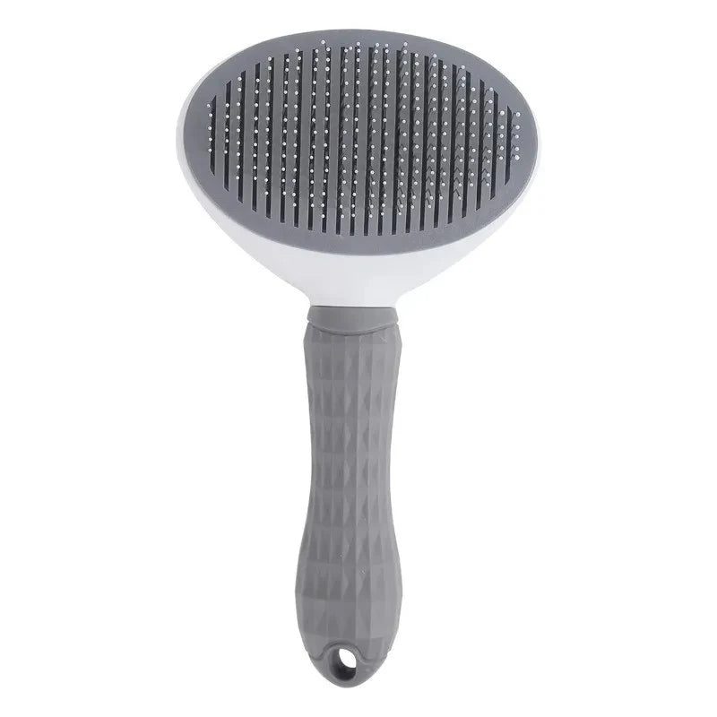 Self-Cleaning Pet Hair Remover Brush | One-Click Fur Release for Dogs & Cats