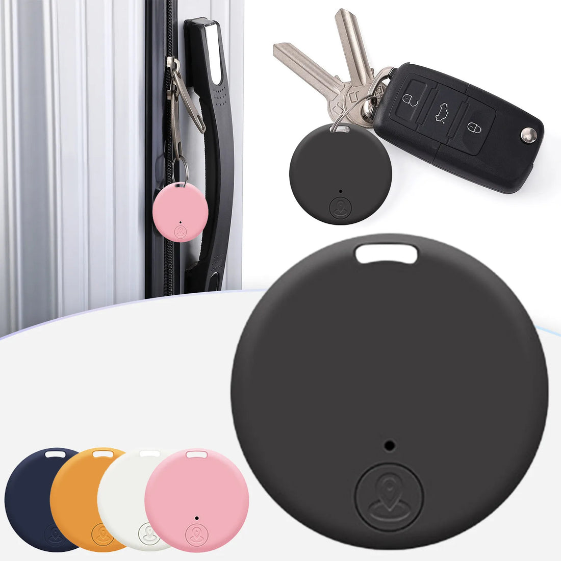 Mini Bluetooth Anti-Lost Tracker | Smart Locator for Pets, Keys & Bags